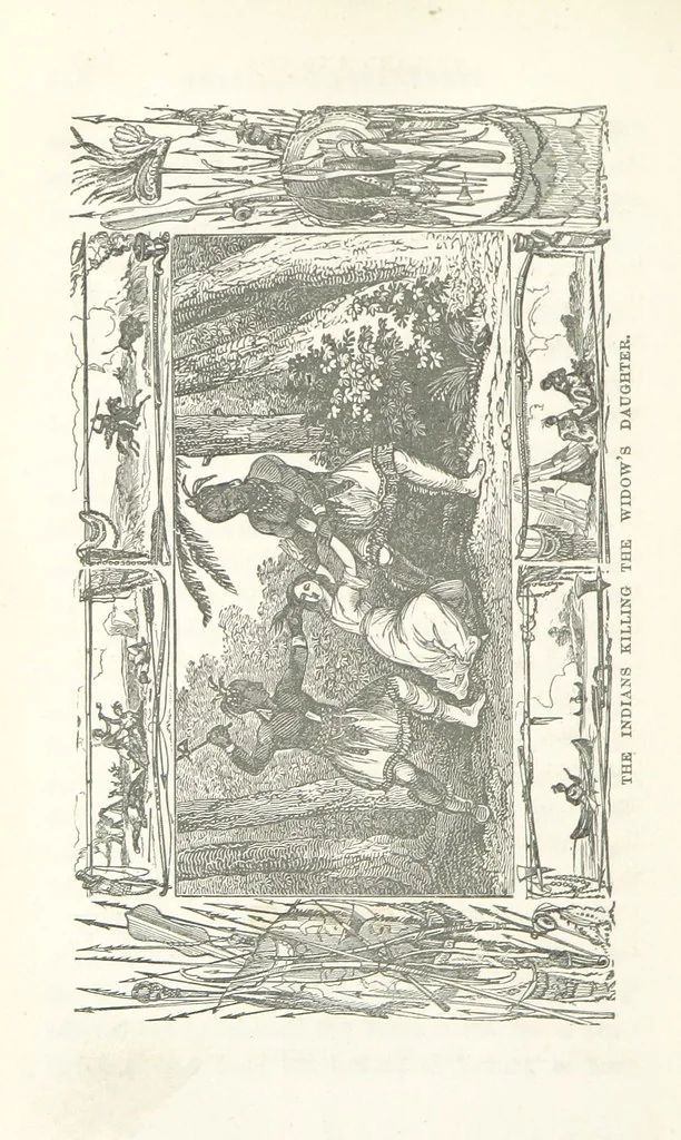 An illustration from Thrilling Adventures by Land and Sea. Being remarkable historical facts gathered from authentic sources. [With plates, 1852, leaf 336