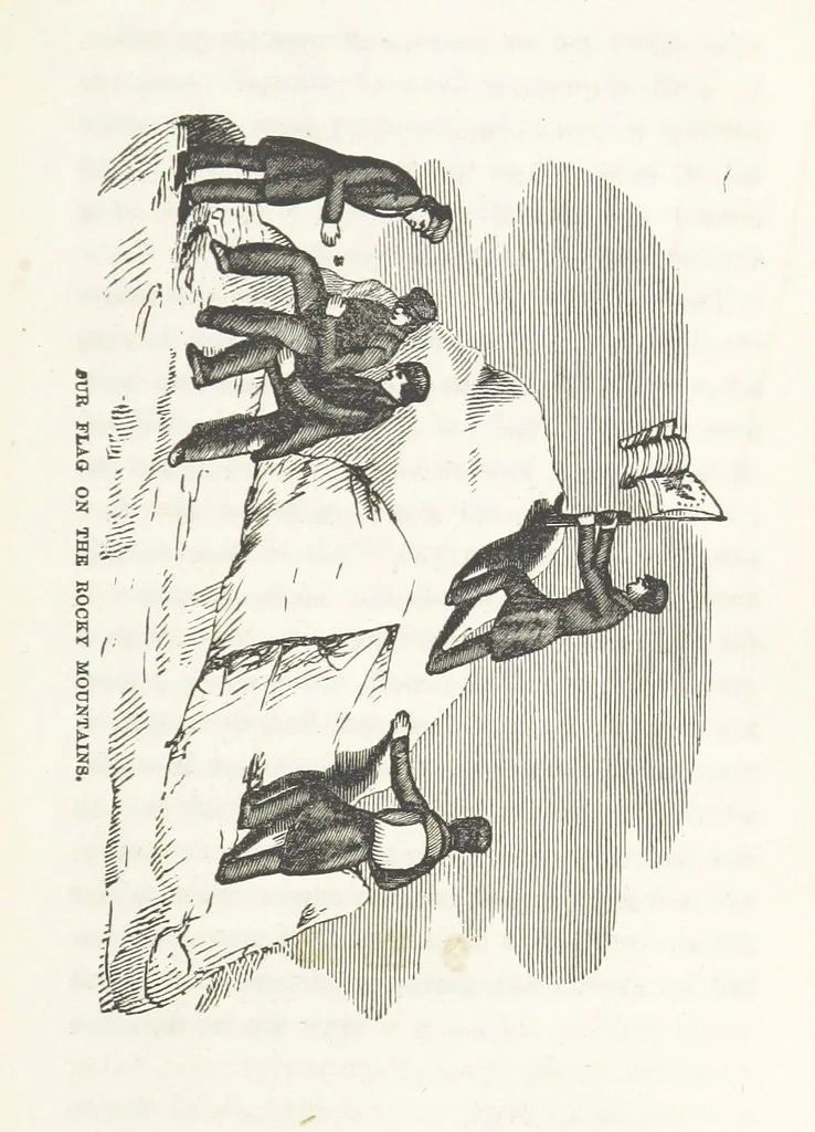 An illustration from Thrilling Adventures by Land and Sea. Being remarkable historical facts gathered from authentic sources. [With plates, 1852, leaf 377