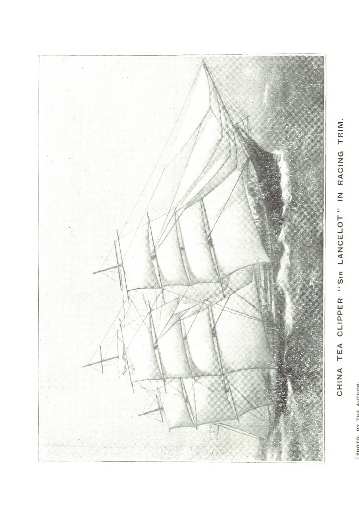 An illustration from New Handbook for the Indian Ocean, Arabian Sea and Bay of Bengal, with miscellaneous subjects for sail and steam, Mauritius cyclones and currents, moon observations and sail-making. [With plates and maps, 1898, leaf 18