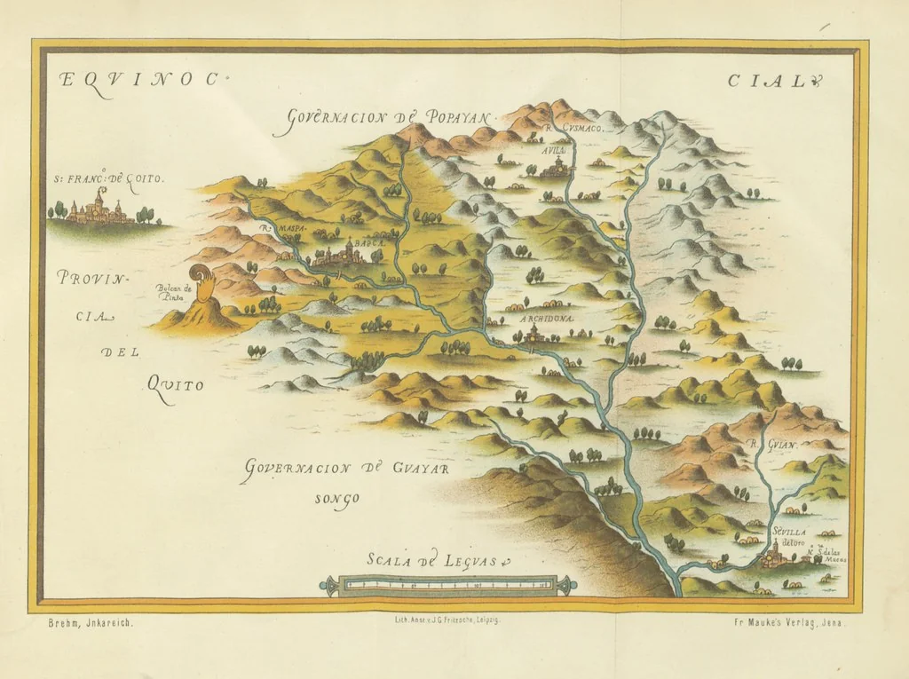 An illustration from Das Inka-Reich. Beiträge zur Staats- und Sittengeschichte des Kaiserthums Tahuantinsuyu. Nach den ältesten spanischen Quellen bearbeitet ... Mit einer Karte, etc, 1885, leaf 459
