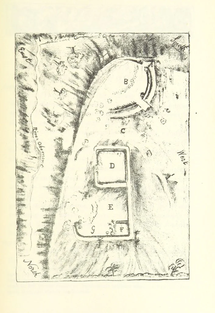 An illustration from Some Account of the Barony and Town of Okehampton ... Including the journals kept by Messrs. Rattenbury and Shebbeare ... from the 21 James I., to the death of William III.; with notes genealogical, descriptive, and explanatory ... Edited and enlarged from the collections made by W. B. Bridges, the Rev. C. Thomas and the Rev. H. G. Fothergill ... A new edition, with additional chapters, edited by W. H. K. Wright, 1889, leaf 221