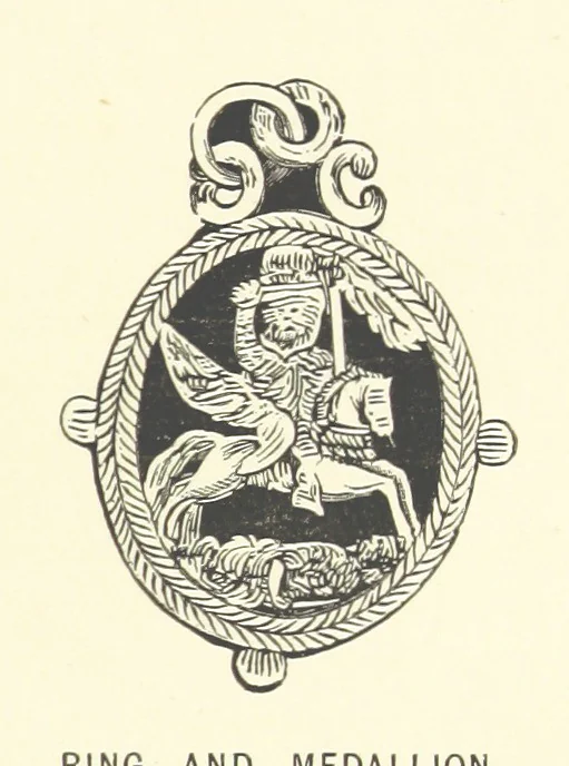 An illustration from Some Account of the Barony and Town of Okehampton ... Including the journals kept by Messrs. Rattenbury and Shebbeare ... from the 21 James I., to the death of William III.; with notes genealogical, descriptive, and explanatory ... Edited and enlarged from the collections made by W. B. Bridges, the Rev. C. Thomas and the Rev. H. G. Fothergill ... A new edition, with additional chapters, edited by W. H. K. Wright, 1889, leaf 241