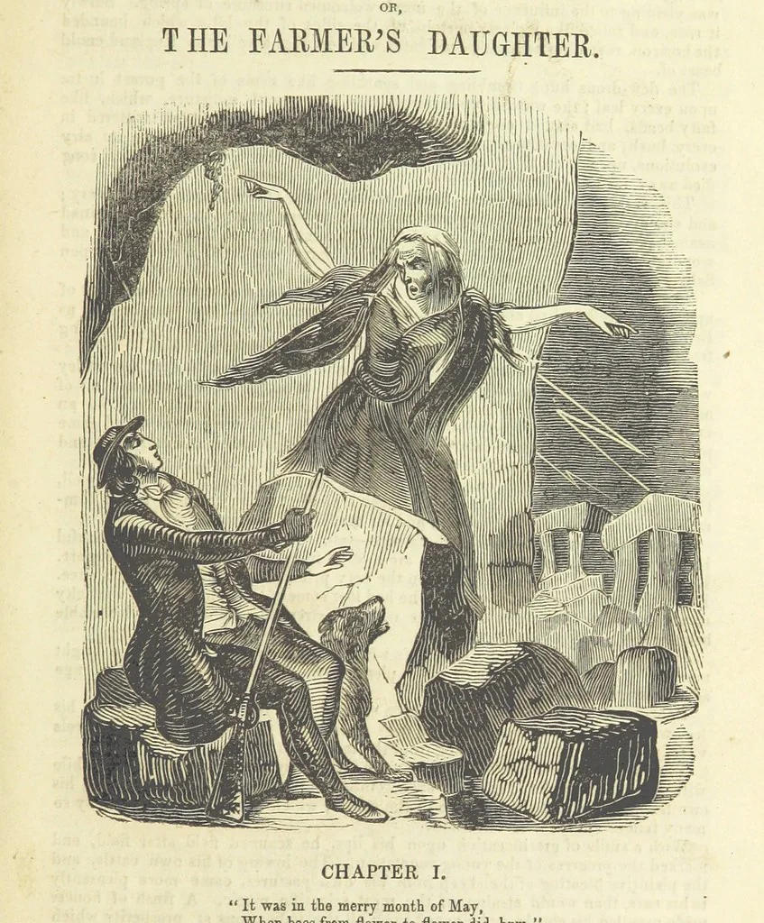 An illustration from Jane Brightwell; or, the Beggar's petition. A romance. [By James M. Rymer, 1848, leaf 11