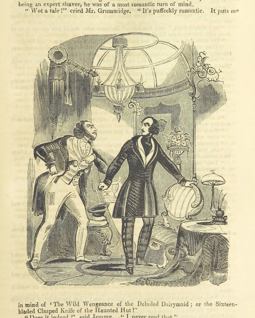 An illustration from Jane Brightwell; or, the Beggar's petition. A romance. [By James M. Rymer, 1848, leaf 115