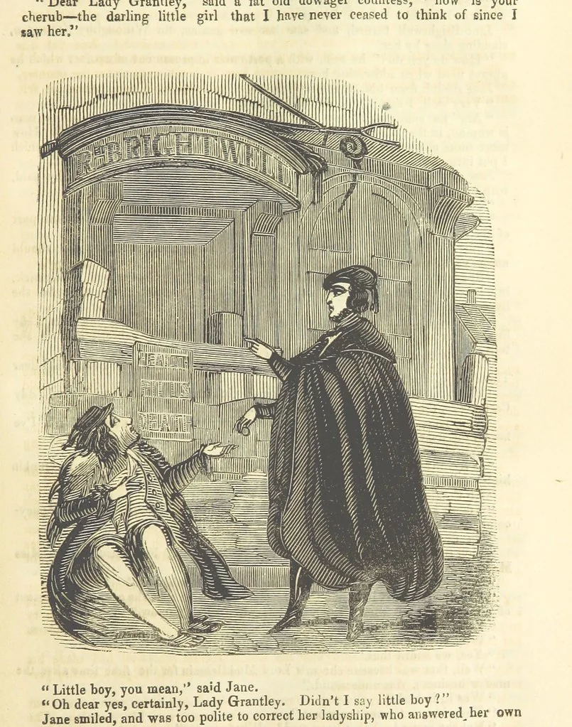 An illustration from Jane Brightwell; or, the Beggar's petition. A romance. [By James M. Rymer, 1848, leaf 139