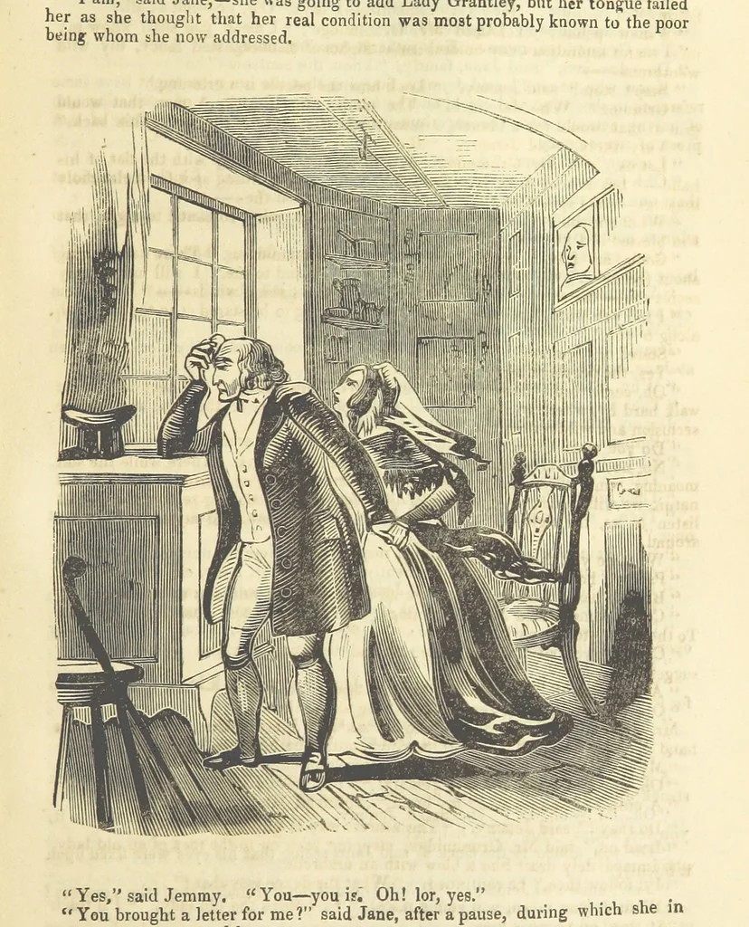 An illustration from Jane Brightwell; or, the Beggar's petition. A romance. [By James M. Rymer, 1848, leaf 163