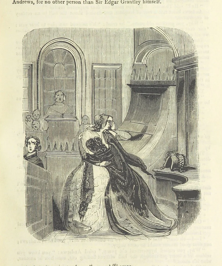 An illustration from Jane Brightwell; or, the Beggar's petition. A romance. [By James M. Rymer, 1848, leaf 219