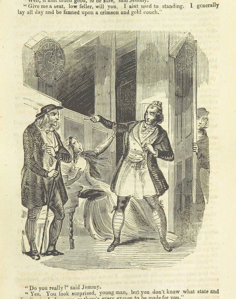 An illustration from Jane Brightwell; or, the Beggar's petition. A romance. [By James M. Rymer, 1848, leaf 251