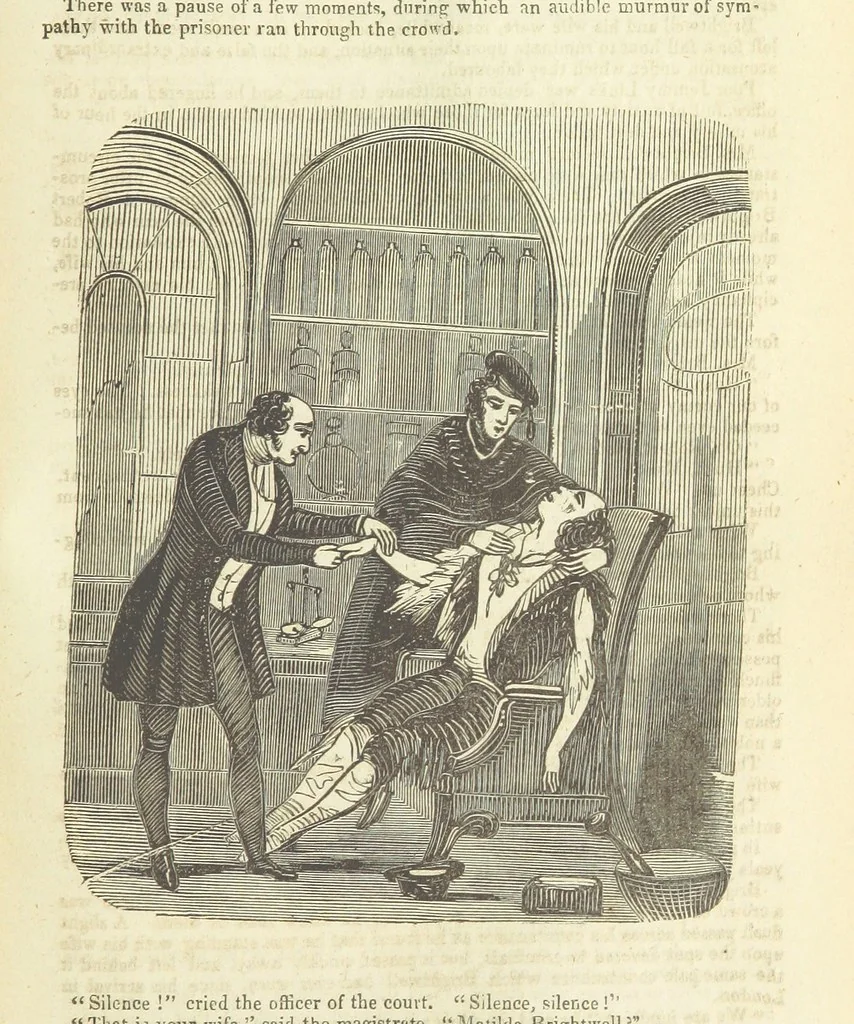 An illustration from Jane Brightwell; or, the Beggar's petition. A romance. [By James M. Rymer, 1848, leaf 259