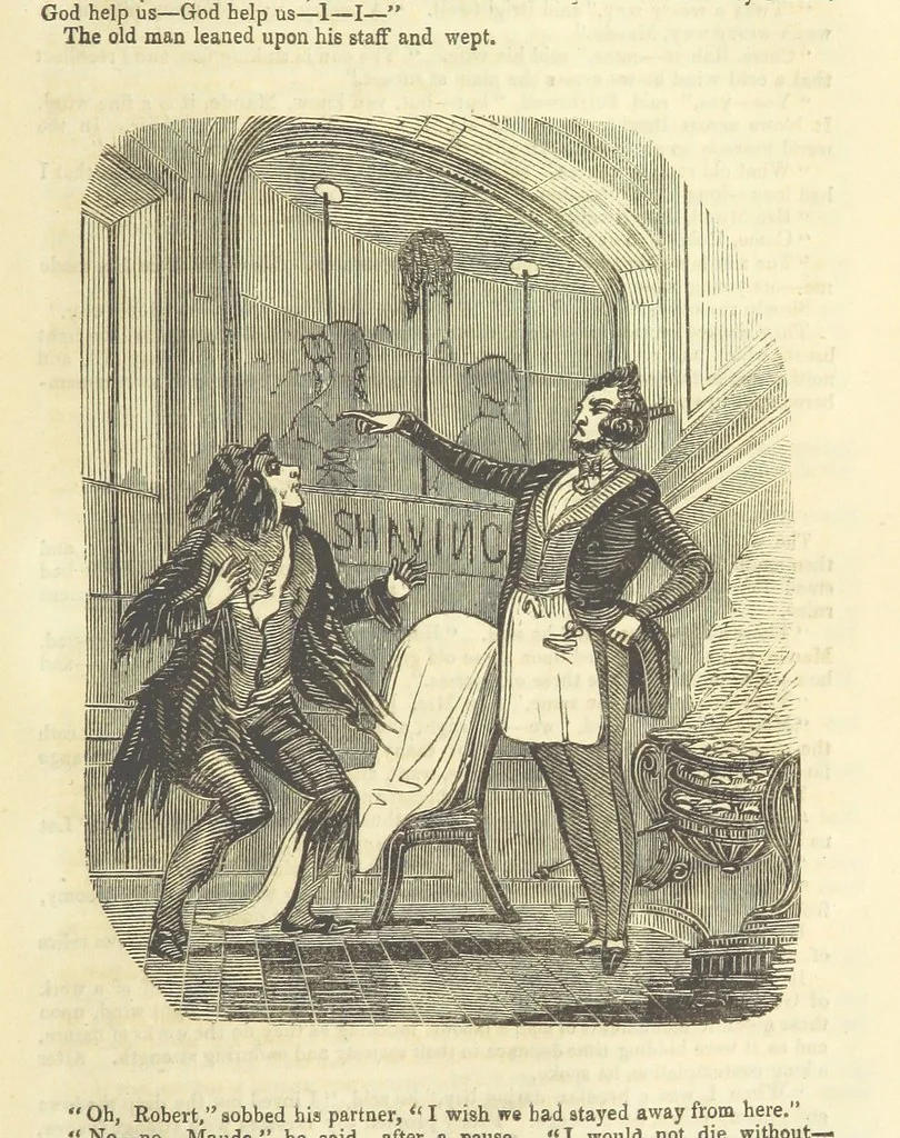 An illustration from Jane Brightwell; or, the Beggar's petition. A romance. [By James M. Rymer, 1848, leaf 275