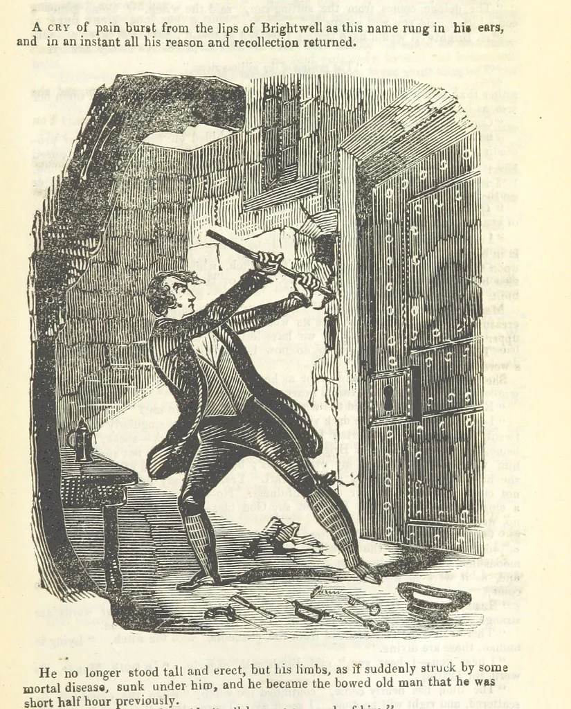 An illustration from Jane Brightwell; or, the Beggar's petition. A romance. [By James M. Rymer, 1848, leaf 283
