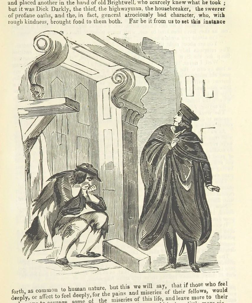 An illustration from Jane Brightwell; or, the Beggar's petition. A romance. [By James M. Rymer, 1848, leaf 331