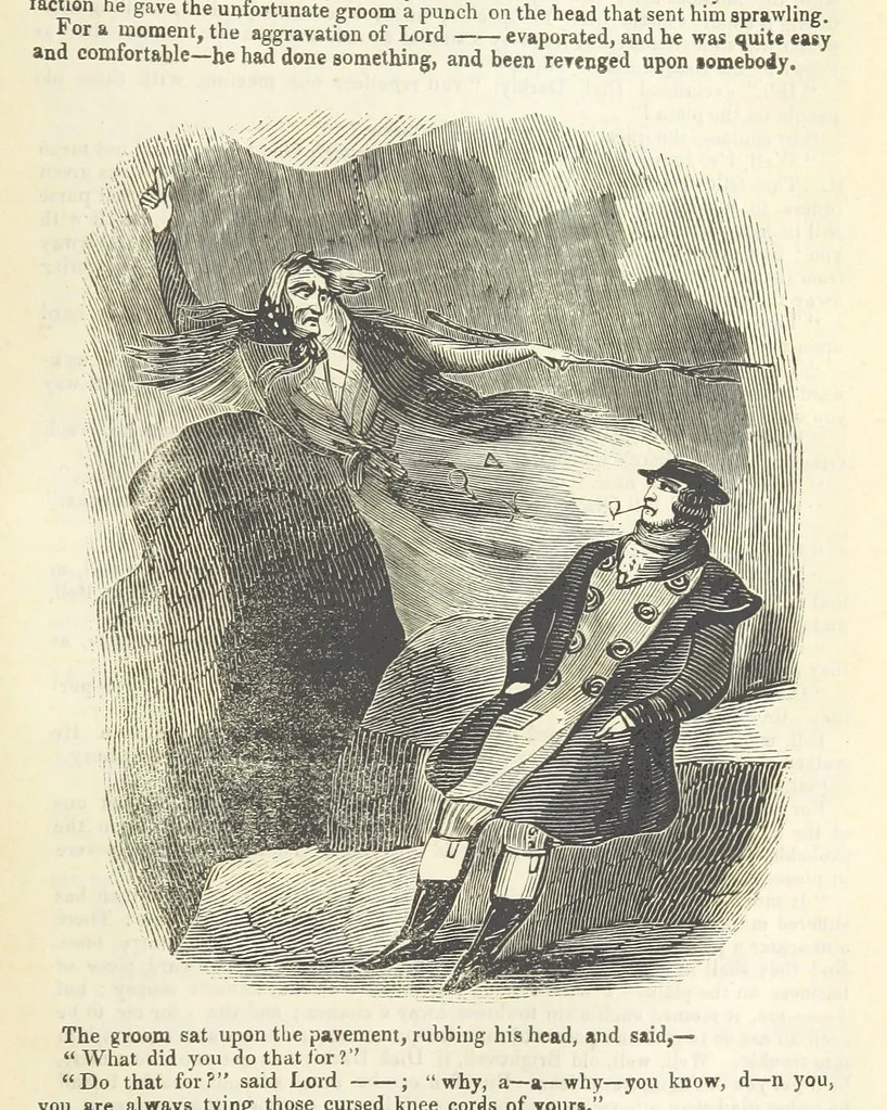 An illustration from Jane Brightwell; or, the Beggar's petition. A romance. [By James M. Rymer, 1848, leaf 339