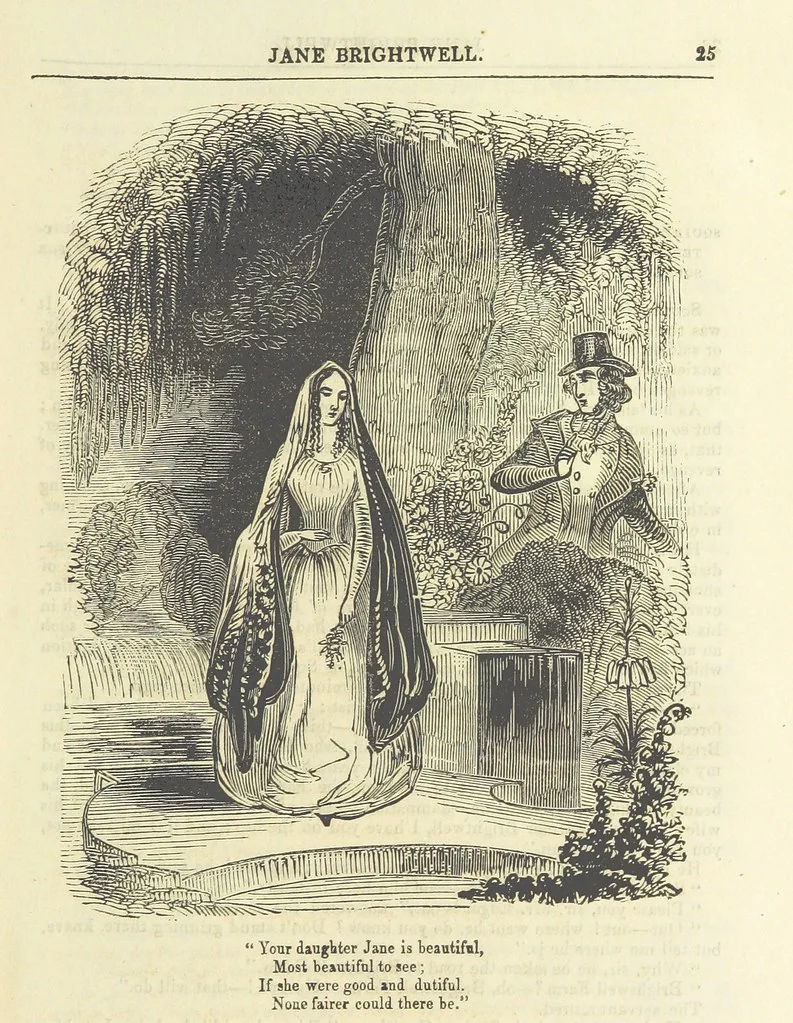An illustration from Jane Brightwell; or, the Beggar's petition. A romance. [By James M. Rymer, 1848, leaf 35