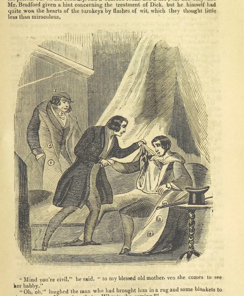 An illustration from Jane Brightwell; or, the Beggar's petition. A romance. [By James M. Rymer, 1848, leaf 371