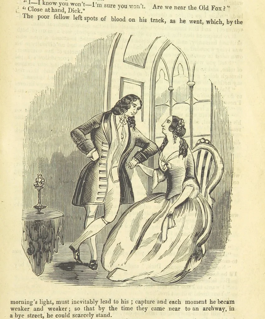 An illustration from Jane Brightwell; or, the Beggar's petition. A romance. [By James M. Rymer, 1848, leaf 379