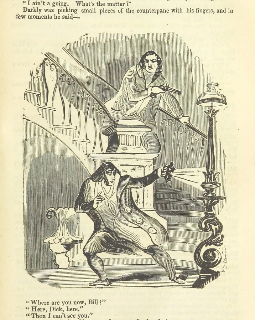 An illustration from Jane Brightwell; or, the Beggar's petition. A romance. [By James M. Rymer, 1848, leaf 387