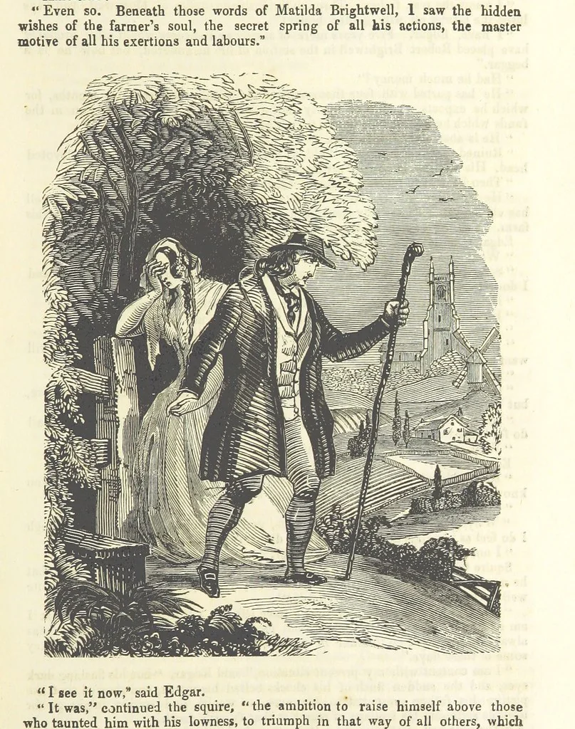 An illustration from Jane Brightwell; or, the Beggar's petition. A romance. [By James M. Rymer, 1848, leaf 43