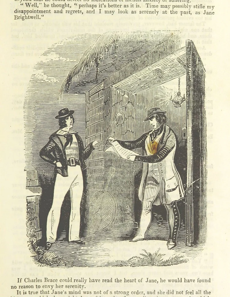 An illustration from Jane Brightwell; or, the Beggar's petition. A romance. [By James M. Rymer, 1848, leaf 59