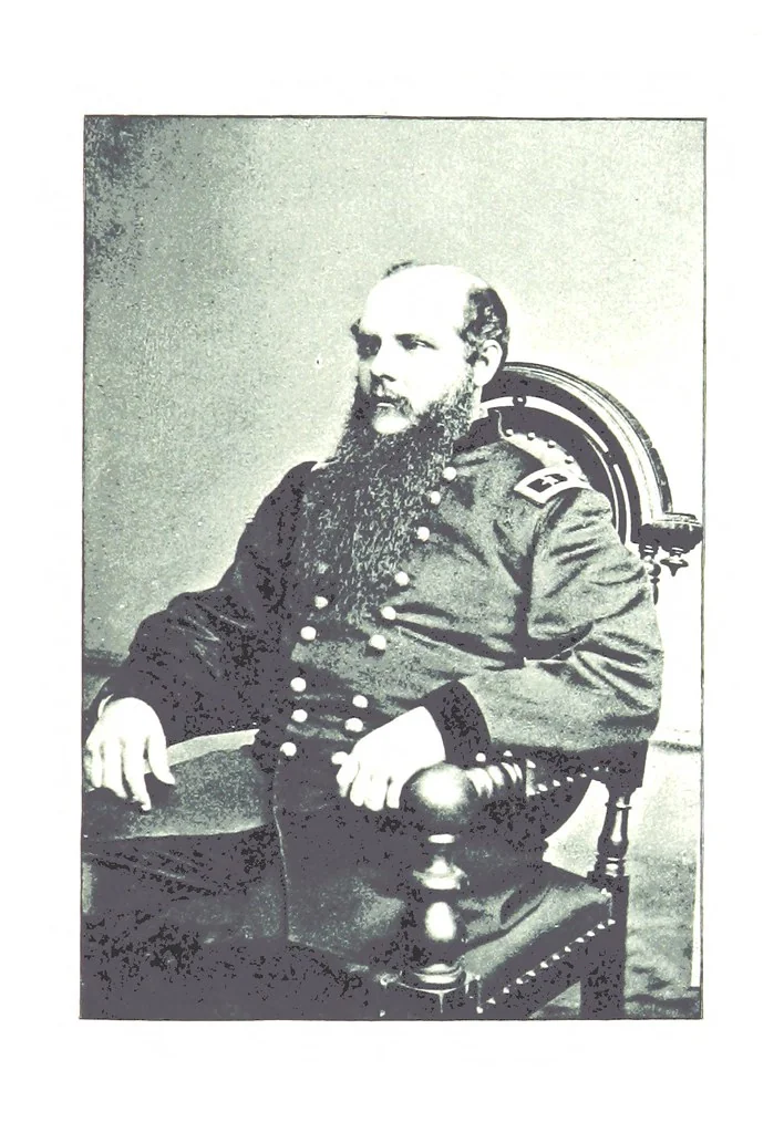 An illustration from The Civil War on the Border. A narrative of operations in Missouri, Kansas, Arkansas, and the Indian Territory during the years 1861-62 (1863-65), based upon the official reports ... Second edition, revised. [With portraits and maps, 1891, leaf 403