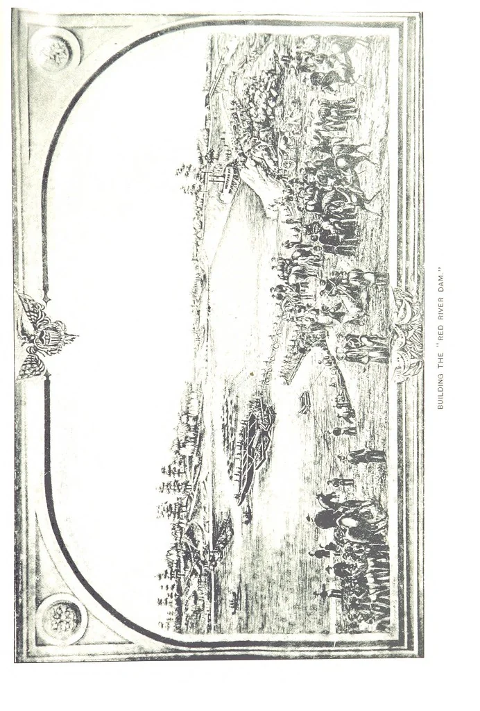 An illustration from The Civil War on the Border. A narrative of operations in Missouri, Kansas, Arkansas, and the Indian Territory during the years 1861-62 (1863-65), based upon the official reports ... Second edition, revised. [With portraits and maps, 1891, leaf 353
