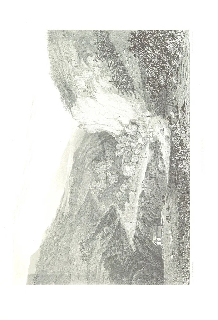 An illustration from Illustrations of the Passes of the Alps, by which Italy communicates with France, Switzerland, and Germany, 1877, leaf 29