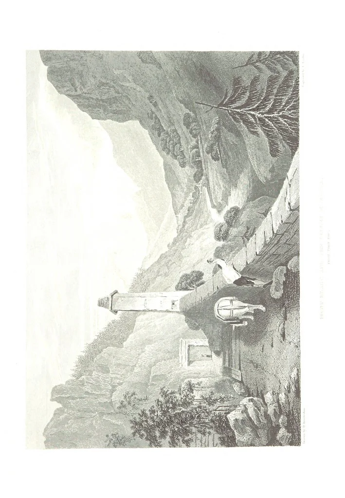 An illustration from Illustrations of the Passes of the Alps, by which Italy communicates with France, Switzerland, and Germany, 1877, leaf 37