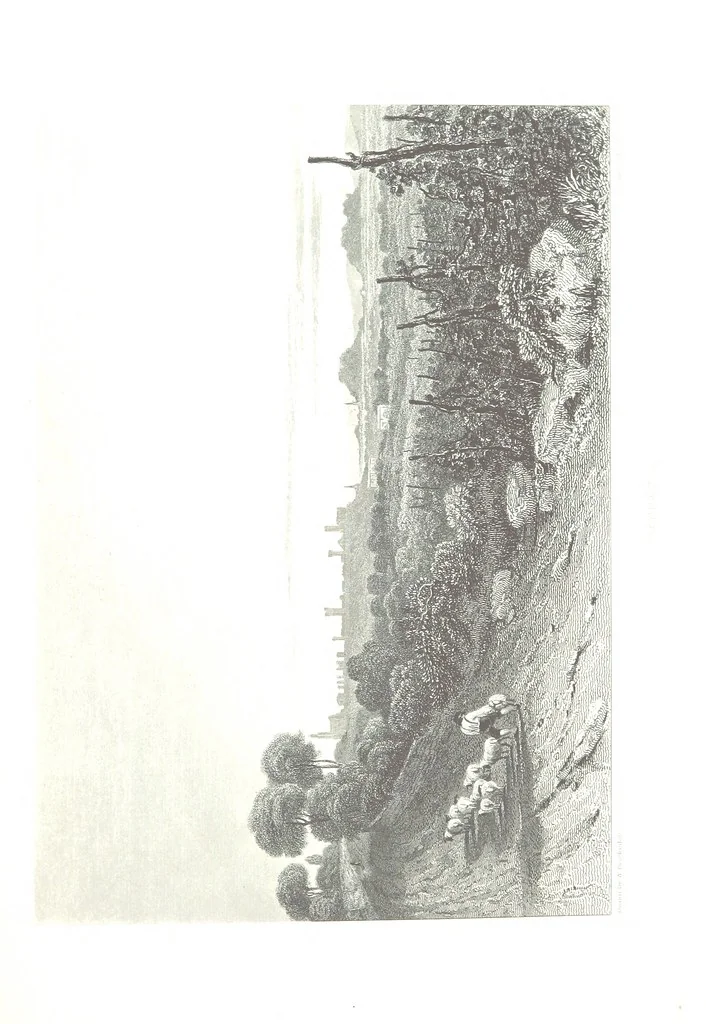 An illustration from Illustrations of the Passes of the Alps, by which Italy communicates with France, Switzerland, and Germany, 1877, leaf 135
