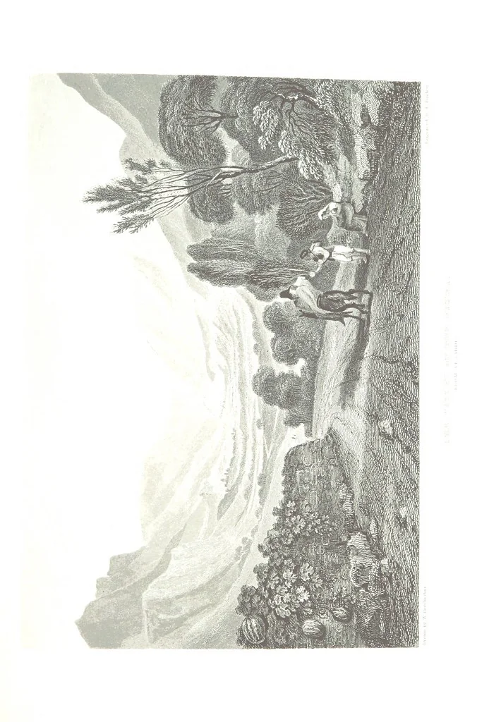 An illustration from Illustrations of the Passes of the Alps, by which Italy communicates with France, Switzerland, and Germany, 1877, leaf 167