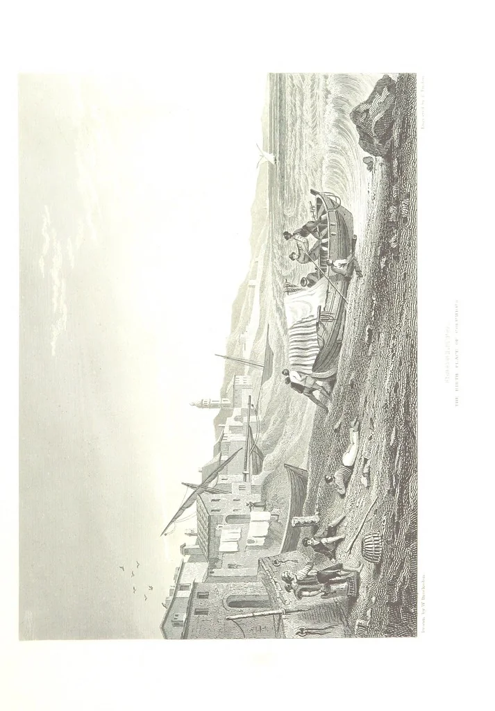 An illustration from Illustrations of the Passes of the Alps, by which Italy communicates with France, Switzerland, and Germany, 1877, leaf 25