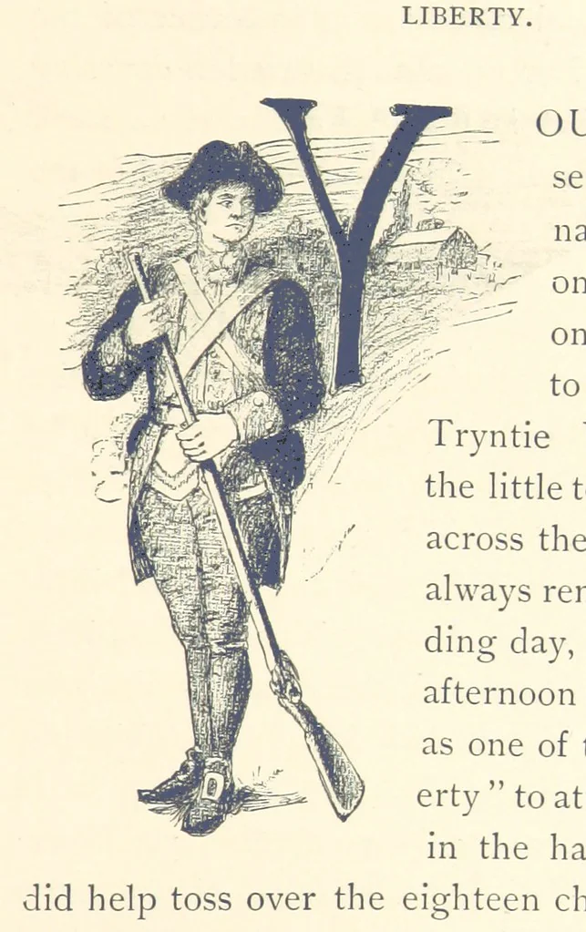 An illustration from The Story of New York ... Illustrations by L. J. Bridgman, 1888, leaf 125