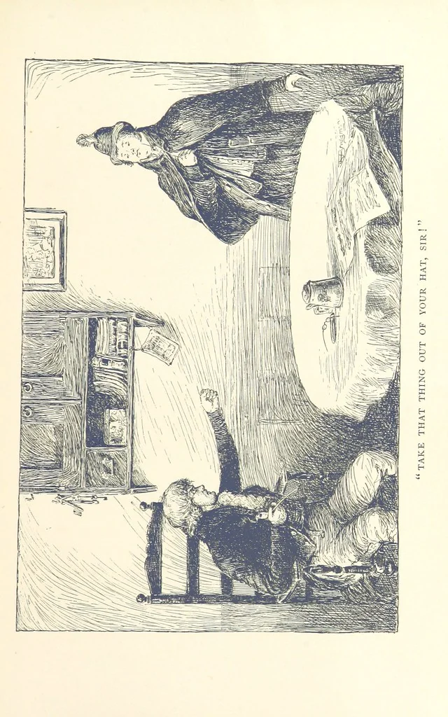 An illustration from The Story of New York ... Illustrations by L. J. Bridgman, 1888, leaf 165