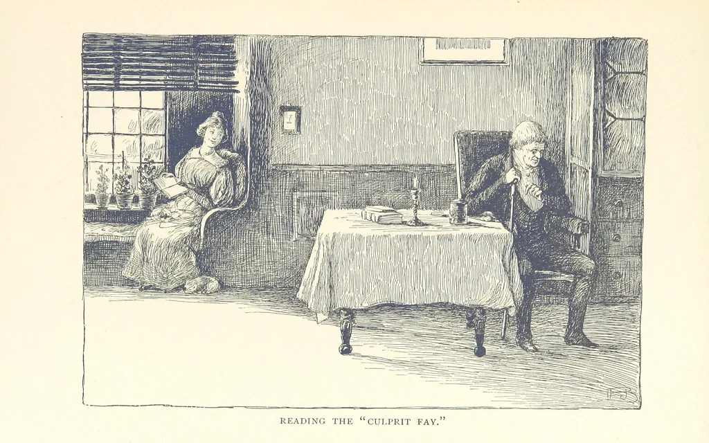 An illustration from The Story of New York ... Illustrations by L. J. Bridgman, 1888, leaf 179