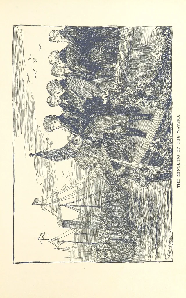 An illustration from The Story of New York ... Illustrations by L. J. Bridgman, 1888, leaf 189
