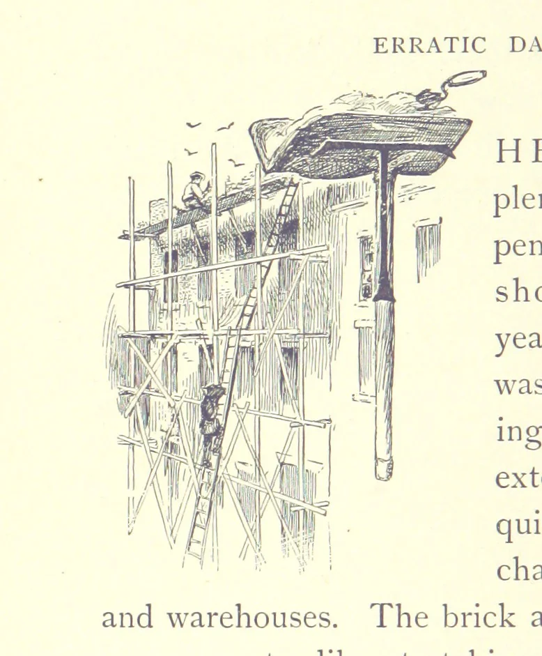 An illustration from The Story of New York ... Illustrations by L. J. Bridgman, 1888, leaf 250