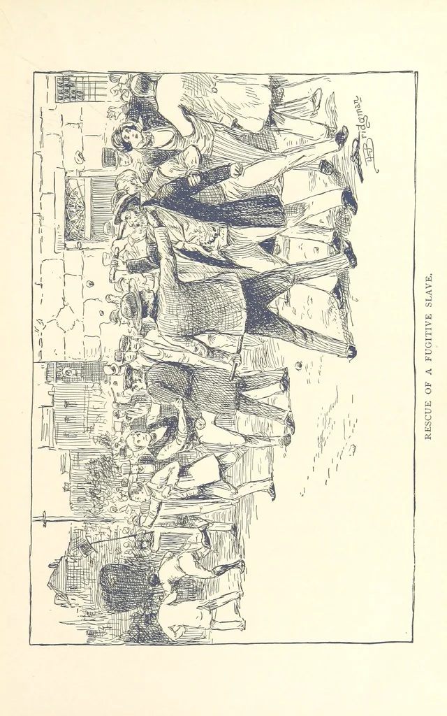 An illustration from The Story of New York ... Illustrations by L. J. Bridgman, 1888, leaf 255