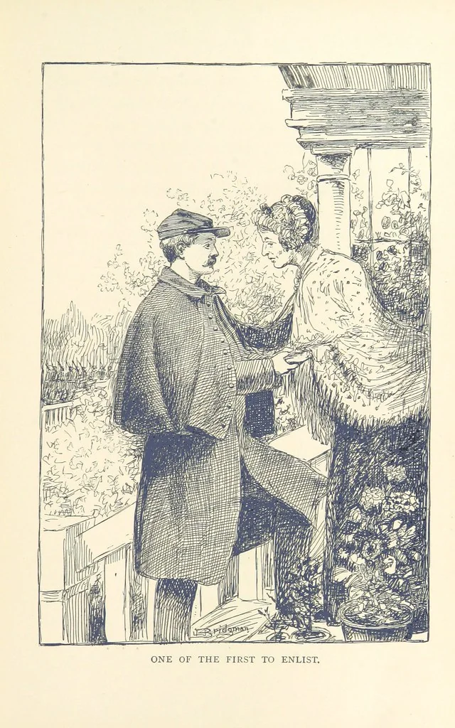 An illustration from The Story of New York ... Illustrations by L. J. Bridgman, 1888, leaf 273
