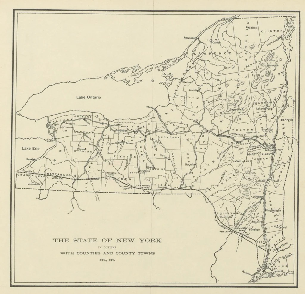 An illustration from The Story of New York ... Illustrations by L. J. Bridgman, 1888, leaf 291