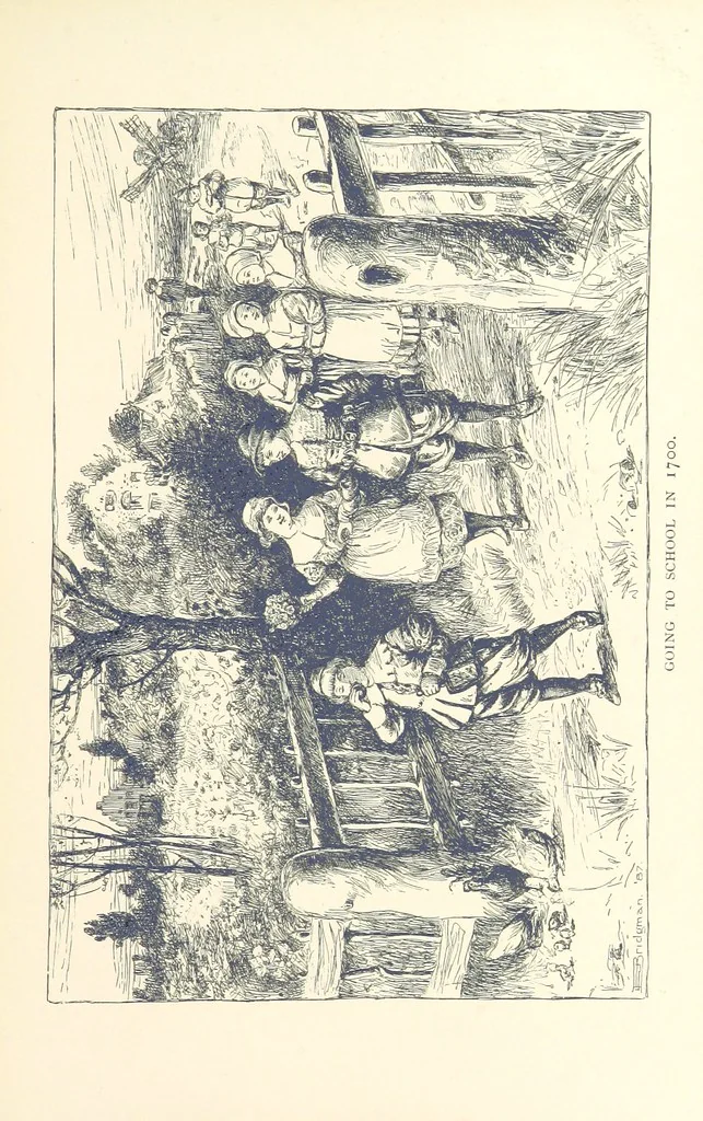 An illustration from The Story of New York ... Illustrations by L. J. Bridgman, 1888, leaf 85