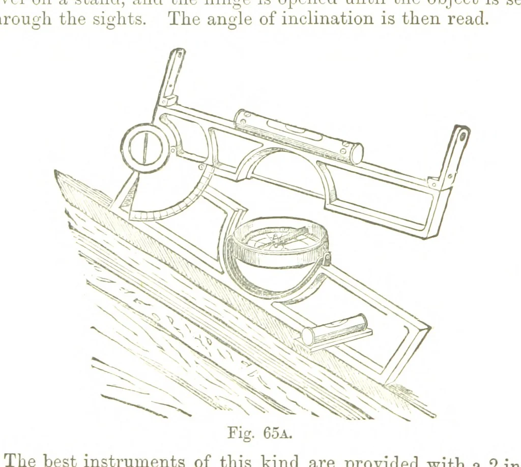 An illustration from A Treatise on Mine-surveying ... With ... diagrams, 1894, leaf 214