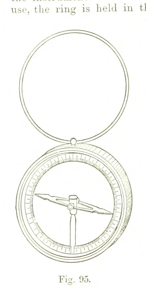 An illustration from A Treatise on Mine-surveying ... With ... diagrams, 1894, leaf 316