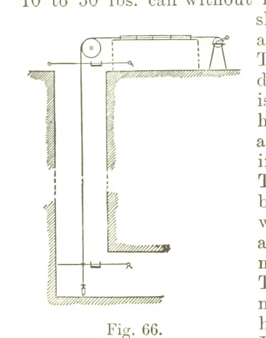 An illustration from A Treatise on Mine-surveying ... With ... diagrams, 1896, leaf 220