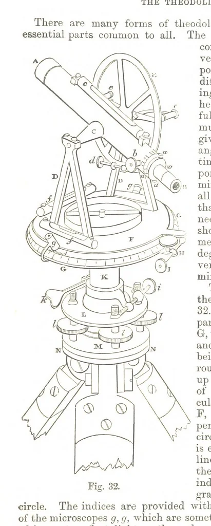 An illustration from A Treatise on Mine-surveying ... With ... diagrams, 1897, leaf 115