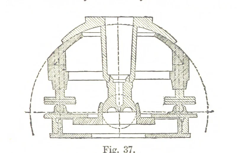 An illustration from A Treatise on Mine-surveying ... With ... diagrams, 1897, leaf 121