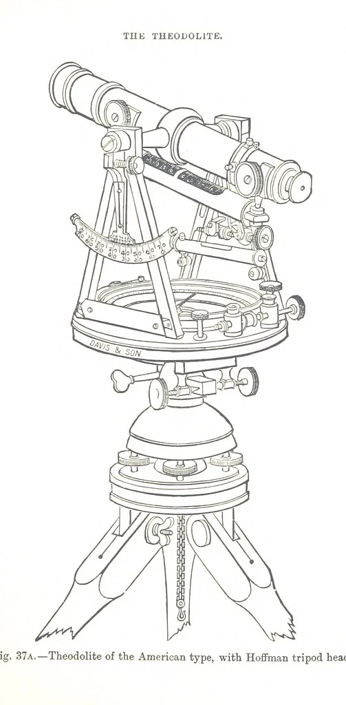 An illustration from A Treatise on Mine-surveying ... With ... diagrams, 1899, leaf 121
