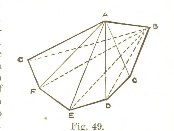 An illustration from A Treatise on Mine-surveying ... With ... diagrams, 1899, leaf 182