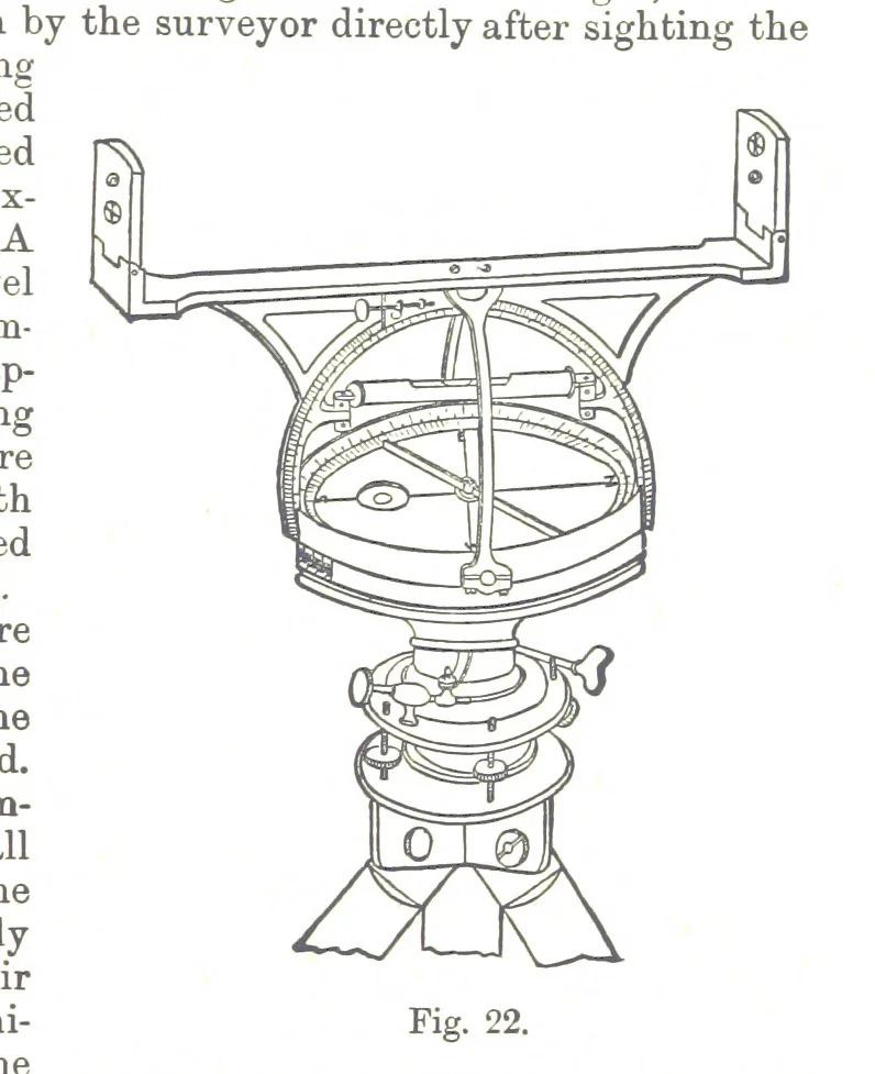 An illustration from A Treatise on Mine-surveying ... With ... diagrams, 1899, leaf 91