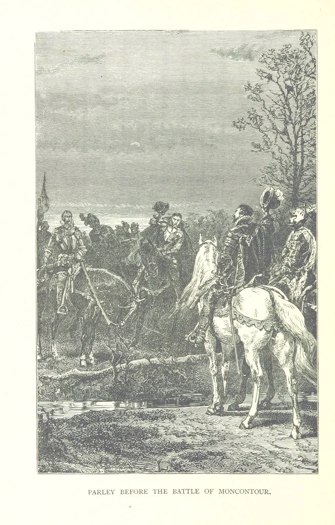 An illustration from Great Events of the World, in poetry and prose. Arranged chronologically. With illustrations. Edited by R. W. Brown, 1888, leaf 100