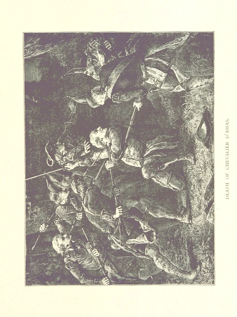 An illustration from Great Events of the World, in poetry and prose. Arranged chronologically. With illustrations. Edited by R. W. Brown, 1888, leaf 239