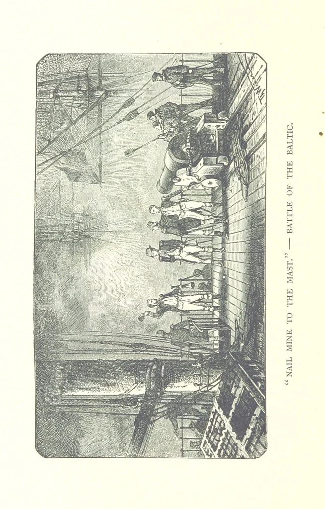 An illustration from Great Events of the World, in poetry and prose. Arranged chronologically. With illustrations. Edited by R. W. Brown, 1888, leaf 332